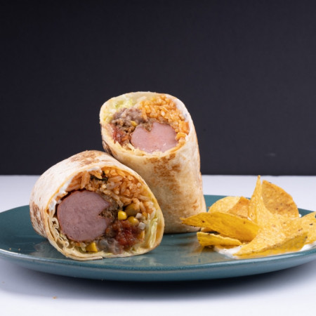 Carne Picada Sosisli Burrito